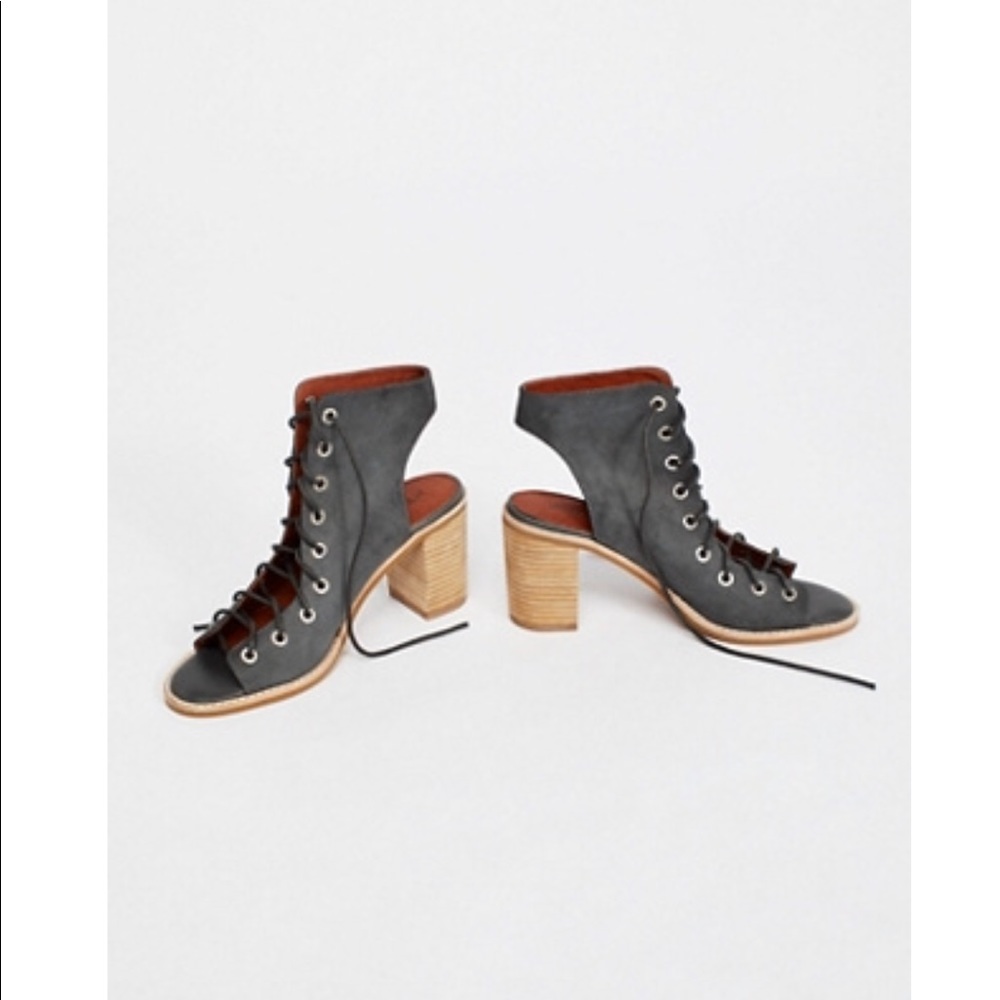 Free People Jeffrey Campbell Lace Up Heels